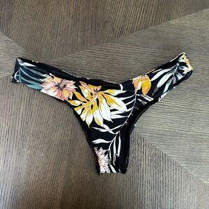 Rip Curl - Floral Black Bikini Bottom